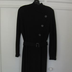 Nina Charles dress, black, Sz S